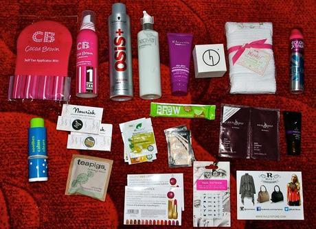 What was in the #southwestbloggersmeet goodie bag?!