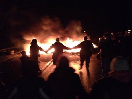 Round dance on Hwy 11