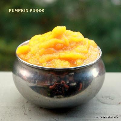 PUMPKIN PUREE - PRESSURE COOKER METHOD