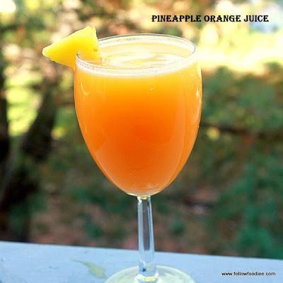 Fresh juice recipes made at home