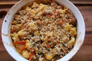 Cauliflower Casserole (Dairy and Gluten/Grain Free with Vegan Option)