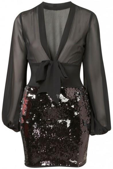 Pick Of The Day: jones+jones Jocelyn Black and Silver Dress