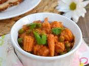 Baby Corn-Peas Masala Curry
