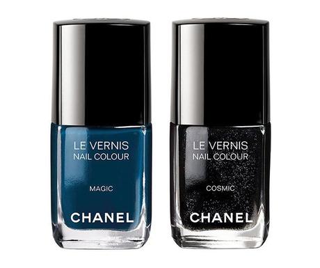 Chanel Nuit Magique Collection nail polishes