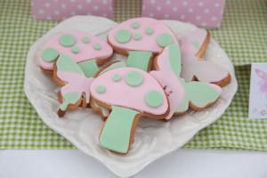 Butterfly and Toadstool Sugar Cookies