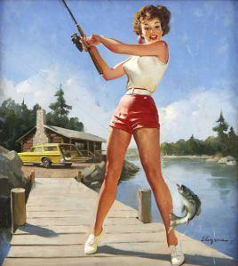 Gil Elvgren advertisement for NAPA (1980)