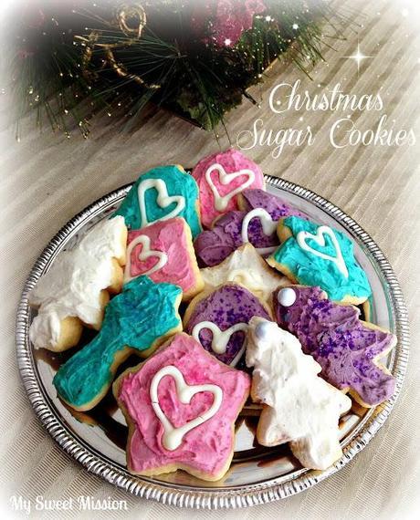 Christmas Sugar Cookies by My Sweet Mission