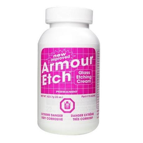 How to Etch Your Glass Bathroom Mirror Armour Etch