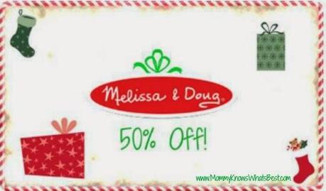 Melissa & Doug Toys 50% Sale on Amazon Today!