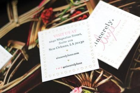 Sincerely Luxe Boutique Branding