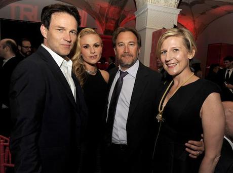 Stephen Moyer Anna Paquin Gregg Feinberg Sue Naegle True Blood Season 6 Afterparty Kevin Winter Getty 2