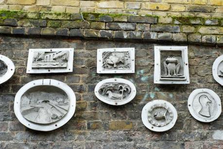 Frames on the bridge - Regent's Canal