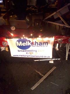 LISTEN: Melksham Town Sound live at the Christmas Fayre 2013