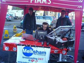 LISTEN: Melksham Town Sound live at the Christmas Fayre 2013