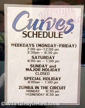 Curves Eastwood Store Hours December 2013
