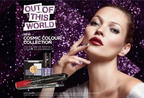 KATE MOSS FOR RIMMEL CHRISTMAS 2013 CAMPAING