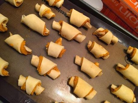 Pumpkin Rugelach for #LeftoversClub