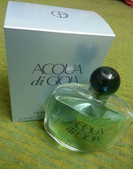 Review - Perfume Acqua di Gioia Giorgio Armani for women - EDP