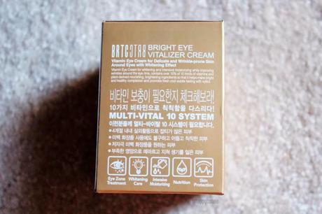 BRTC Bright Eye Vitalizer Cream Multi Vital 10 System Review