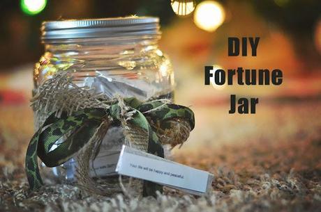 Easy and inexpensive DIY fortune jar