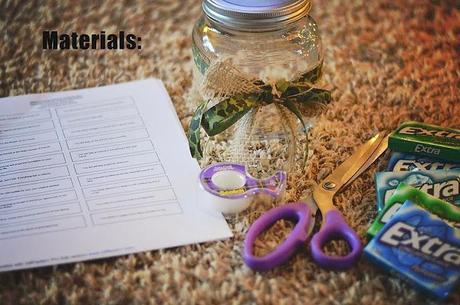 Easy and inexpensive DIY fortune jar