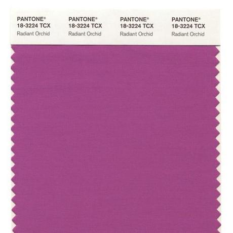 Color of the Year for 2014: PANTONE 18-3224 Radiant Orchid