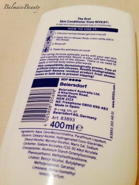 Nivea In-Shower Body Lotion (Normal To Dry Skin)
