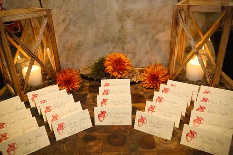 Autumn Wedding Reception