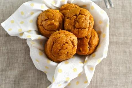 Pumpkin Cake Muffins (Eggless Recipe)