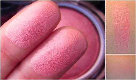 VIVO Baked Blush: Rouge Shimmer: Review/Swatch/FOTD