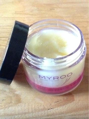 Review - Myroo Natural Skincare Geranium Hand Treat