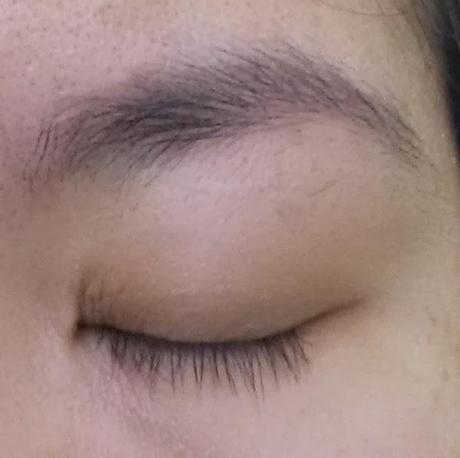 First eyelash extension: Novalash from Lolita