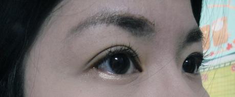 First eyelash extension: Novalash from Lolita