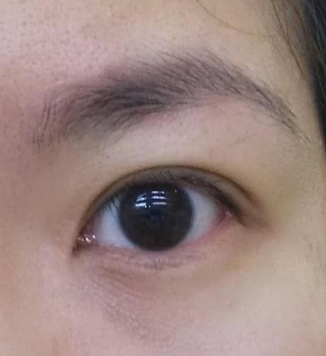 First eyelash extension: Novalash from Lolita