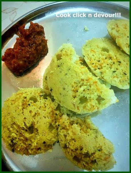 Vegetable Idli