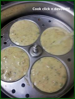 Vegetable Idli