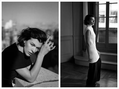 Milla Jovovich by Annemarieke Van Drimmelen for The Edit December 2013 