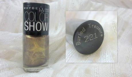 Maybelline Color Show Nail Paint: Buried Treasure: Review/NOTD
