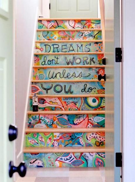 8 Creative Ways to Decorate Your Stairs