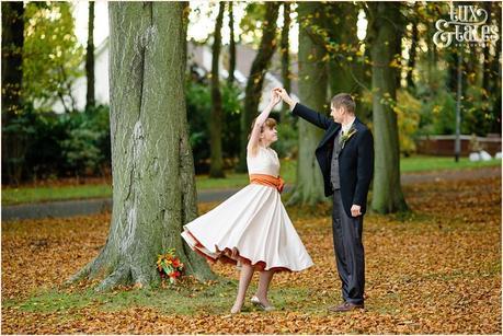 autumn themed wedding in Yorkshire