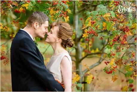 Autumn themed wedding in Yorkshire