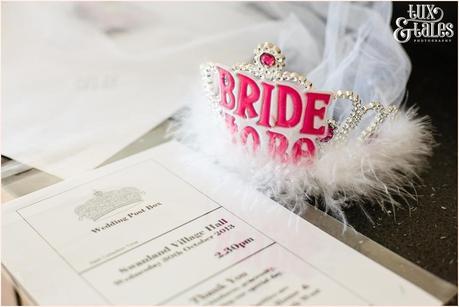 Bride to be crown at Hull wedding