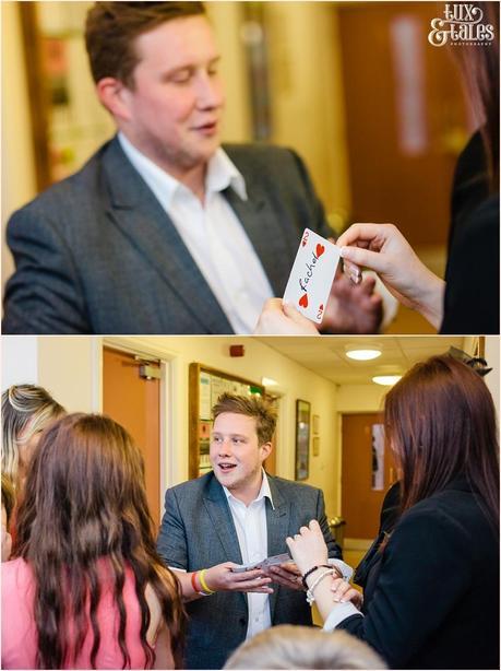 Mark Waddington Wedding Magician at Yorkshire Wedding