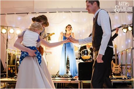 Wedding in Hull bride and groom with son first dance