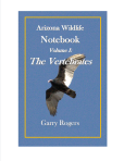 Arizona Wildlife Notebook Cover