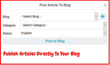 The Best Spinner Review- Publish Articles Directly
