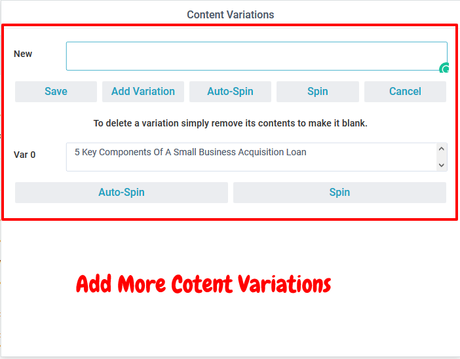 The Best Spinner Review- Add More Content Variations