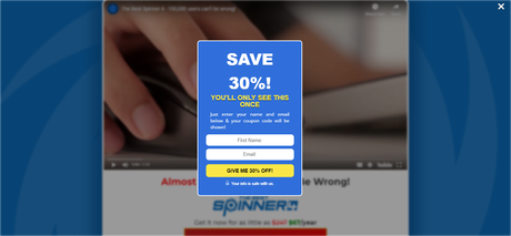 the best spinner review with discount coupon - save 30%