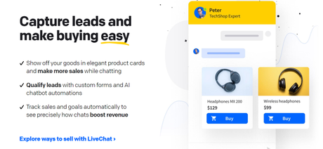 LiveChat Easy Buying LiveChat Easy Buying