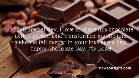 Chocolate Day Messages, Wishes and Quotes